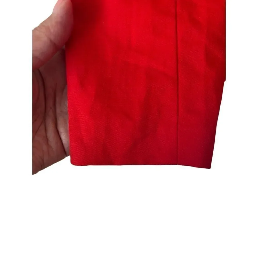 Girls Jacardi red jacket sz 12
